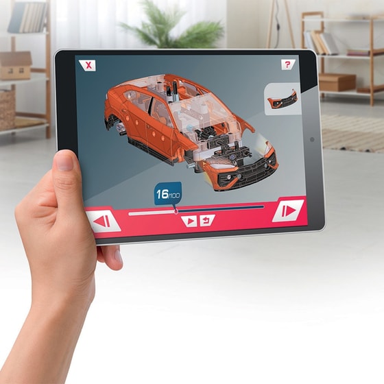 AS Company Clementoni Εργαστήριο Μηχανικής Μαθαίνω και Δημιουργώ Build Lamborghini Urus SE image 6