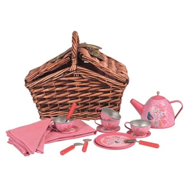 Καλάθι Σετ Τσαγιού Tea Set Peacock, Egmont Toys