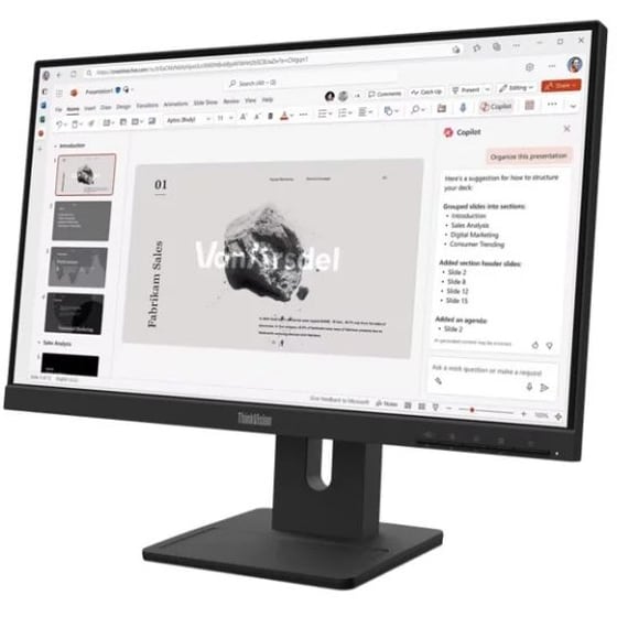 Lenovo ThinkVision E22-40 21.5'' IPS Flat 75 Hz 6ms image 3