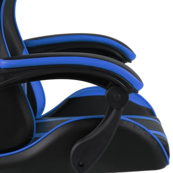 Gaming Καρέκλα Racing VidaXL Συνθετικό Δέρμα - Μπλε/Μαύρη image 4