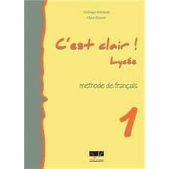 C'Est Clair Lycee 1 Methode image 0