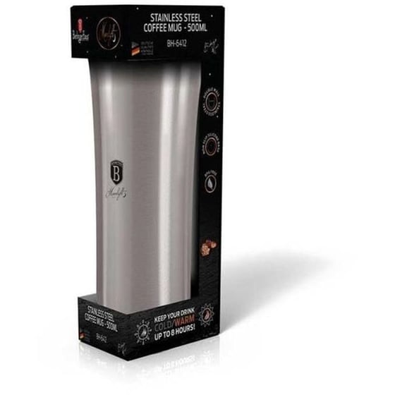 Κούπα Θερμός Berlinger Haus Ανοξείδωτο Ασημί 500ml image 6