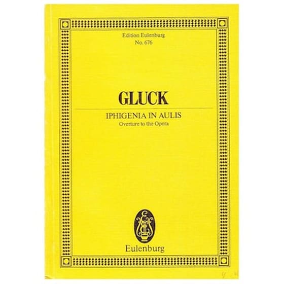 Gluck - Iphigenia In Aulis Overture [pocket Score] image 0