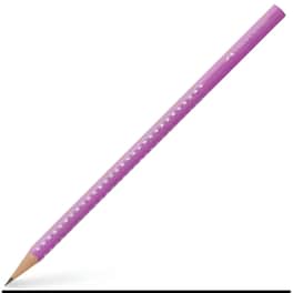 Μολύβι Faber Castell Grip Sparkle B Μωβ