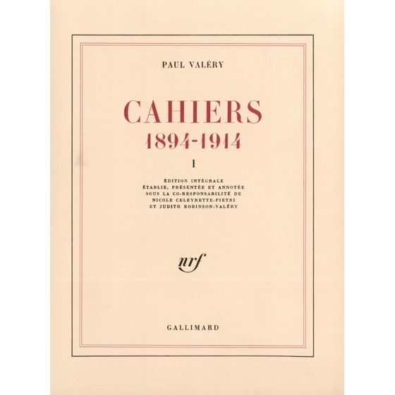 Cahiers, 1894-1914 image 0