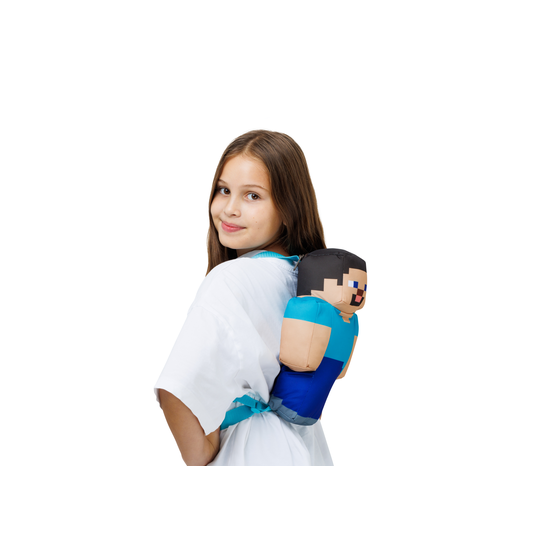 Λούτρινο Minecraft Backpack (30cm) 1 Τμχ - Τυχαία Επιλογή Σχεδίου image 8