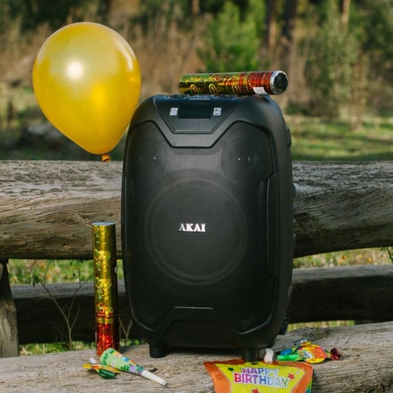 Party Speaker Akai ABTS-X10 PLUS 50W - Μαύρο image 16