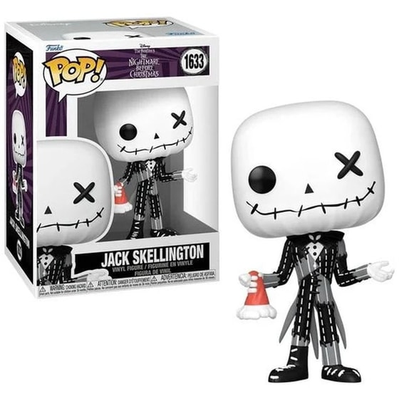 Funko Pop! Disney: The Nightmare Before Christmas (Patchwork) - Jack Skellington #1633 Vinyl Figure image 0