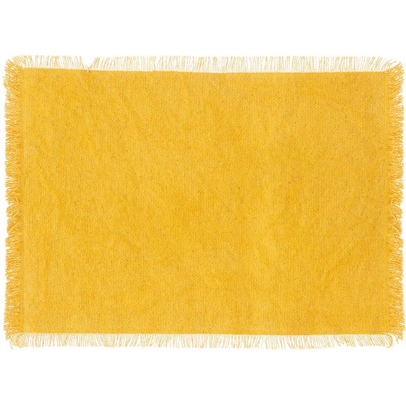 Σουπλά Spitishop Maha από Βαμβάκι 30x45cm - Κίτρινο