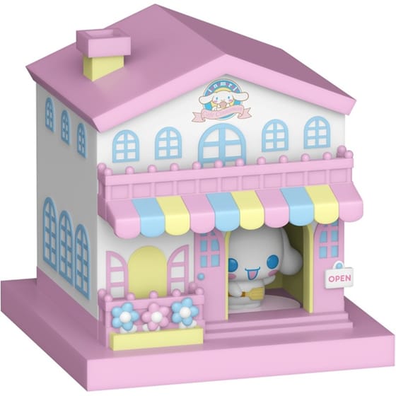 Funko Bitty Pop! Towns: Hello Kitty and Friends - Chef Cinnamoroll with Café Cinnamoroll Vinyl Figures image 3