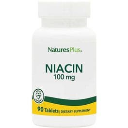 Nature's Plus Niacin 100mg - 90 ταμπλέτες