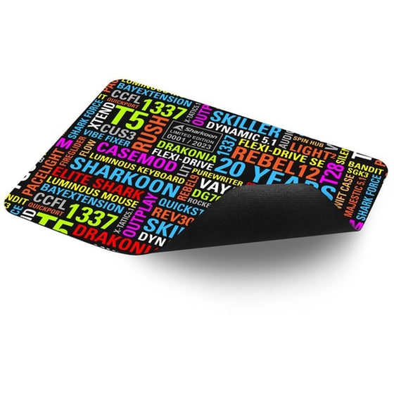 Sharkoon 20 Years Limited Edition Gaming Mouse Pad Medium 355 mm - Πολύχρωμο image 2
