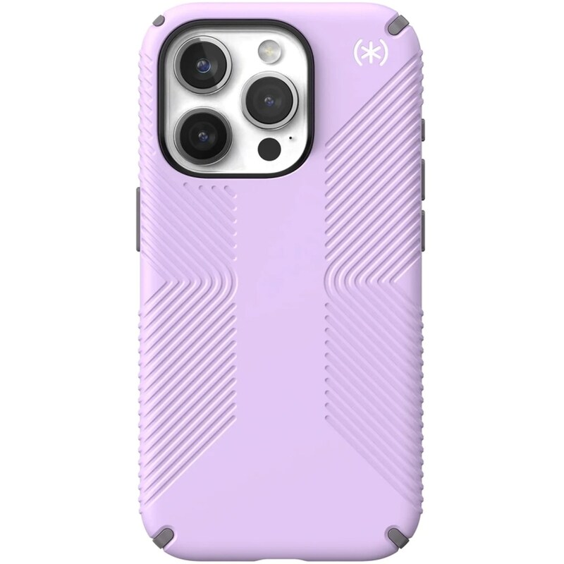 Θήκη Apple iPhone 15 Pro - Speck Presidio2 Grip MagSafe - Spring Purple/Cloudy Grey