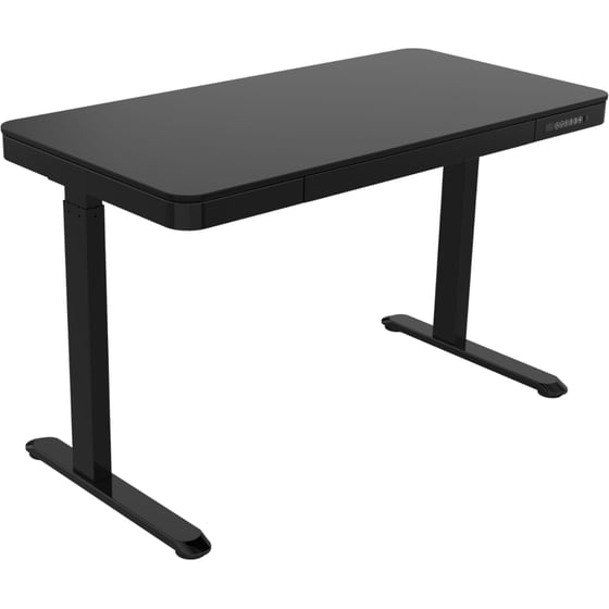 Ηλεκτρικό Γραφείο Gaming ErgoAction E-Desk 2E από Μελαμίνη 120x60 cm - Μαύρο image 0