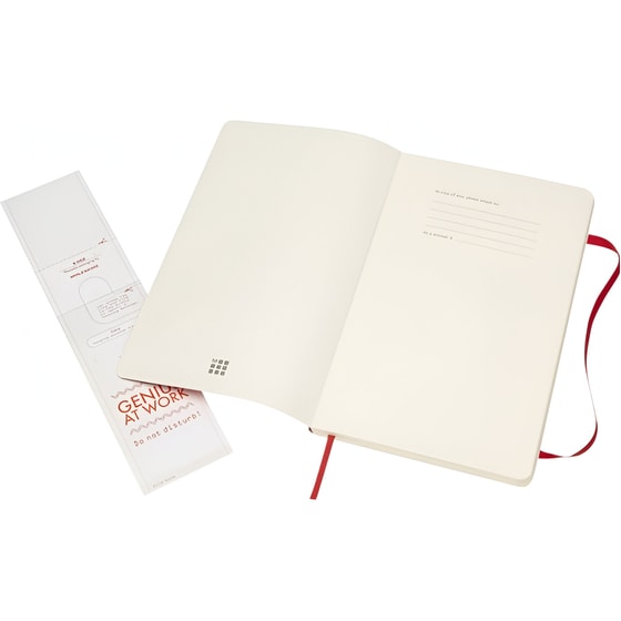Σημειωματάριο Moleskine Scarlet Ριγέ Κόκκινο Small (1 Τεμάχιο) image 1