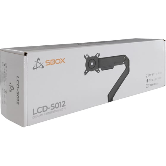 Βάση Οθόνης Sbox LCD-S012-3 17" - 32" έως 9 kg image 6