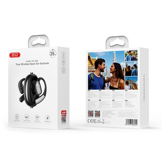 Ακουστικά Bluetooth XO G36 - Μαύρα image 1