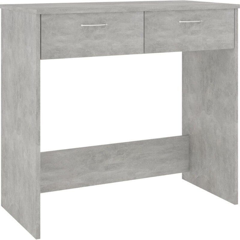 Γραφείο VidaXL από Επεξεργασμένο Ξύλο 80x40x75 cm - Γκρι Σκυροδέματος
