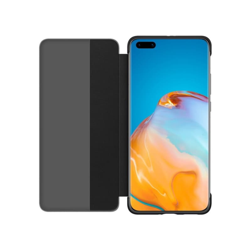 Θήκη Huawei P40 Pro Smart View Flip Cover - Μαύρο