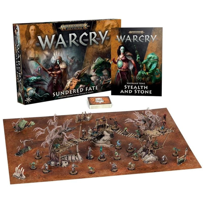 GAMES WORKSHOP Warcry: Sundered Fate Warhammer: Age of Sigmar GAMES WORKSHOP