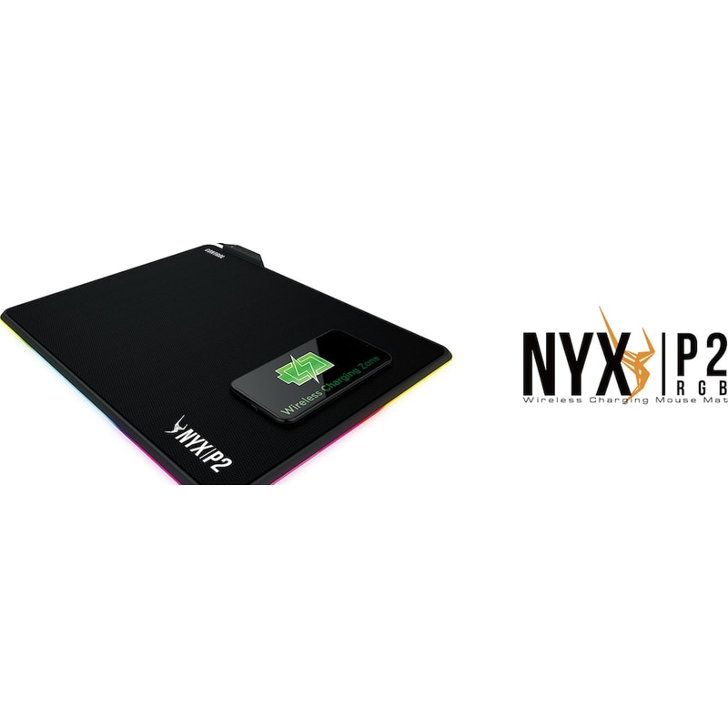 GAMDIAS Gamdias Nyx P2 Rgb Wireless Charging Mouse Mat