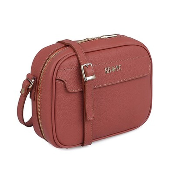 Γυναικεία Τσάντα Ώμου Beverly Hills Polo Club 118 Δερμάτινη - Dusty Rose image 1