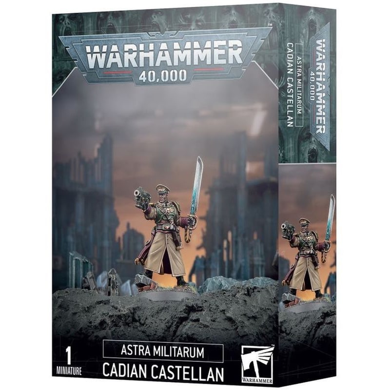 GAMES WORKSHOP Astra Militarum: Cadian Castellan Warhammer 40k GAMES WORKSHOP