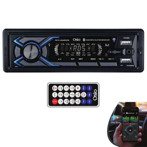 Osio Aco-4540Rds Ηχοσύστημα Αυτοκινήτου Universal 1DIN - Μαύρο image 8