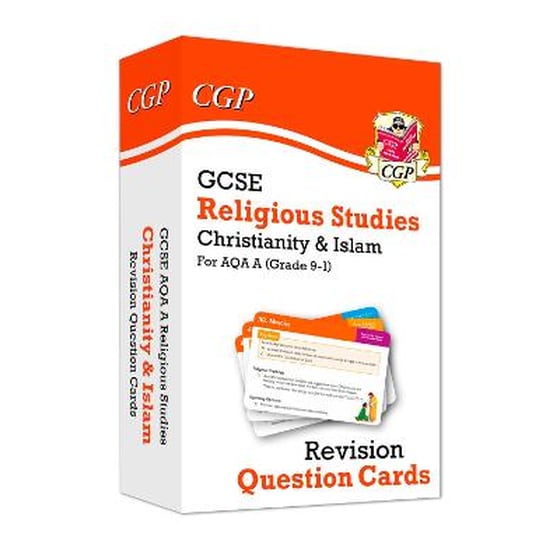 GCSE AQA A Religious Studies: Christianity & Islam Revision Question Cards image 0