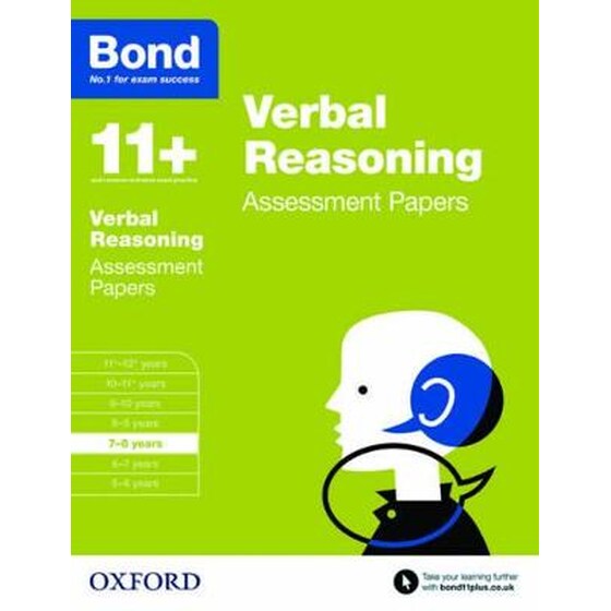 Bond 11+: Verbal Reasoning: Assessment Papers image 0