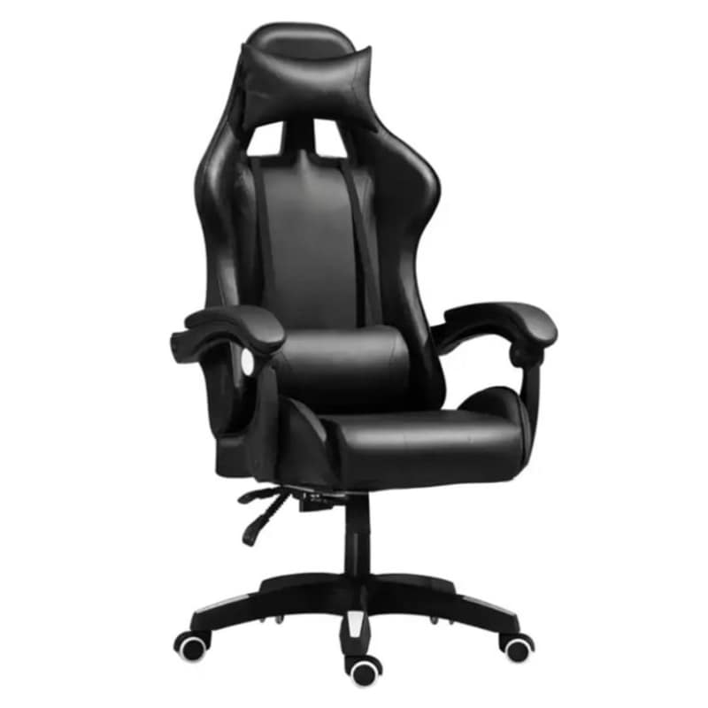 Καρέκλα Gaming Aria Trade Δερματίνης - Μαύρη