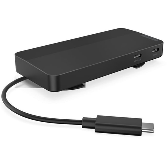 Docking Station Lenovo 5-port συμβατό με USB-C - Μαύρο image 1