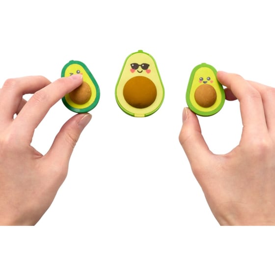 Σετ Γόμα & Ξύστρα Ooly Avocado (3 Τεμάχια) image 2