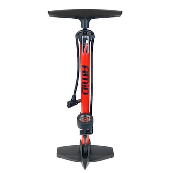 Αμιο Τρόμπα Αλουμινίου Pu02, Με Μανόμετρο, 160psi, Κόκκινη image 0