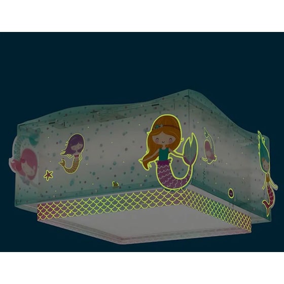 Παιδικό Οροφής Φωτιστικό Ango Mermaids Πλαφονιέρα 63446 image 4