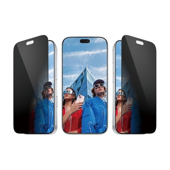 Προστατευτικό οθόνης Apple iPhone 18 Pro - PanzerGlass 2-Way Privacy Ultra-Wide Fit w. EasyAligner image 0