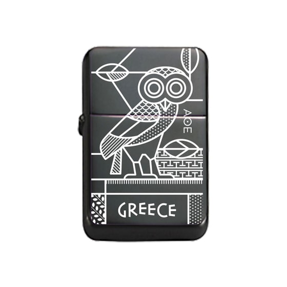 Αναπτήρας Μεταλλικός Ancient Greece Owl image 0