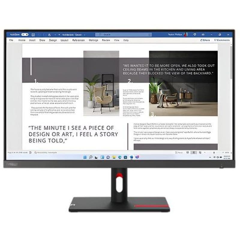 LENOVO Lenovo ThinkVision S27i-30 Monitor 27 FHD IPS Flat 100Hz 6ms