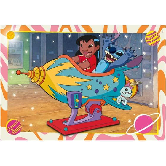 Παιδικό Παζλ Clementoni Super Color Disney Stich (2x60 Κομμάτια) image 3