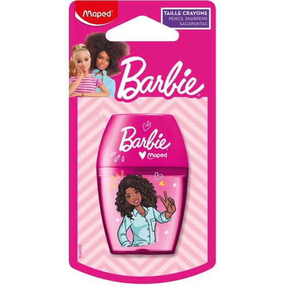 Ξύστρα Βαρελάκι Maped Shaker Barbie Μονή image 1