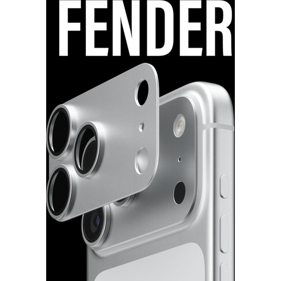 Προστατευτικό καμερών Apple iPhone 18 Pro Max - PanzerGlass Fender Camera Protector - Light Grey image 6