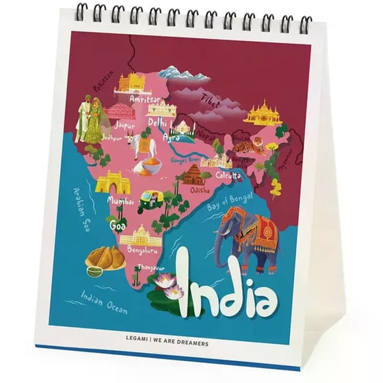 Ημερολόγιο Γραφείου Legami 2026 Lets Travel image 1