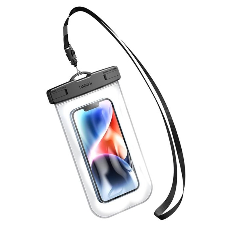 UGREEN Θήκη Universal για Smartphone έως 6.3 - UGreen Waterproof - Black
