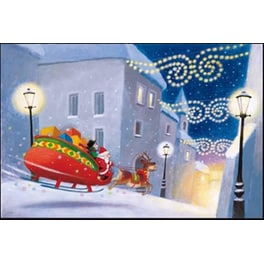 Santa's on His Way Advent Calendar