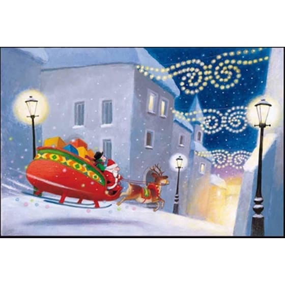 Santa's on His Way Advent Calendar image 0