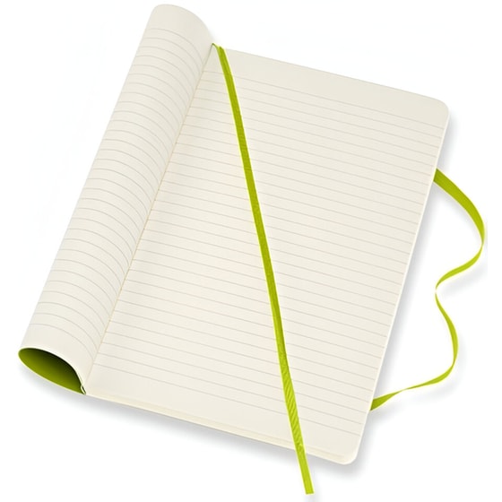 Σημειωματάριο Moleskine Ριγέ Lemon Green Large (1 Τεμάχιο) image 2