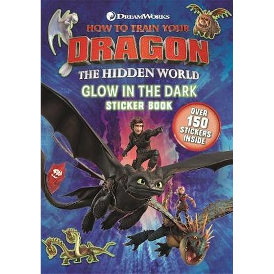 How to Train Your Dragon The Hidden World- Glow in the Dark Sticker Book image 0