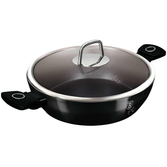 Κατσαρόλα BERLINGER HAUS BH-8223 30 cm 3.8 L Μαύρο image 0