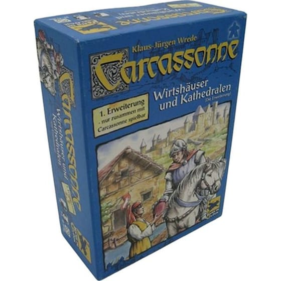 Επιτραπέζιο Παιχνίδι Hans Im Gluck Carcassonne 1 - Erweiterung, Wirtshäuser And Kathedrale (Γερμανική Έκδοση) image 1