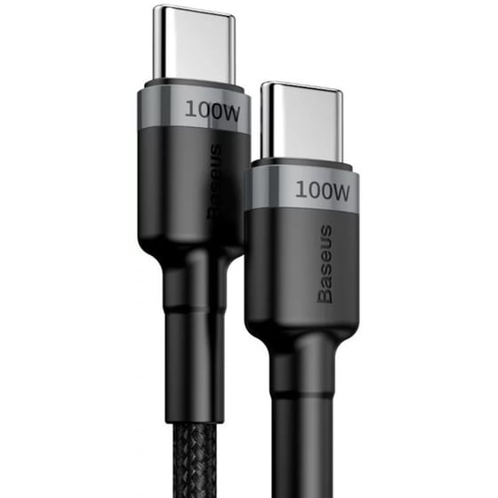 Καλώδιο δεδομένων Baseus Catklf-alg1 Usb to Usb-C 5A 100W 2m - Black image 1